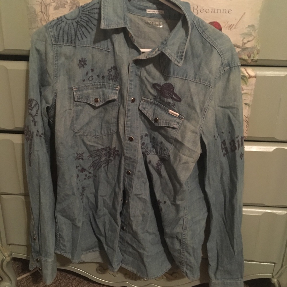 MOTHER Denim Shirt